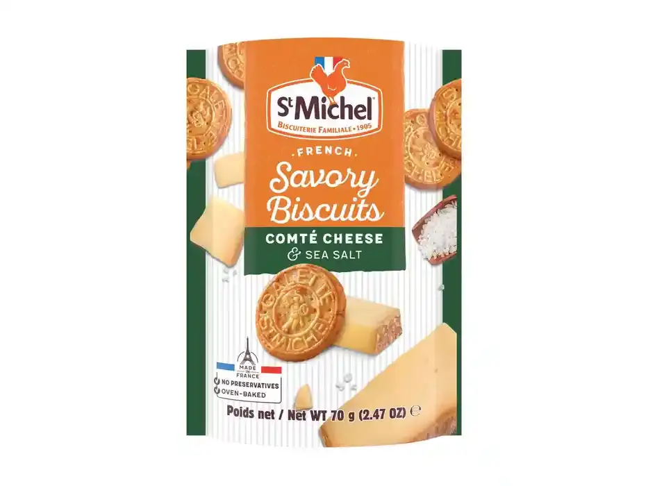 St. Michel Savory Biscuit Comté & Sea Salt 70g