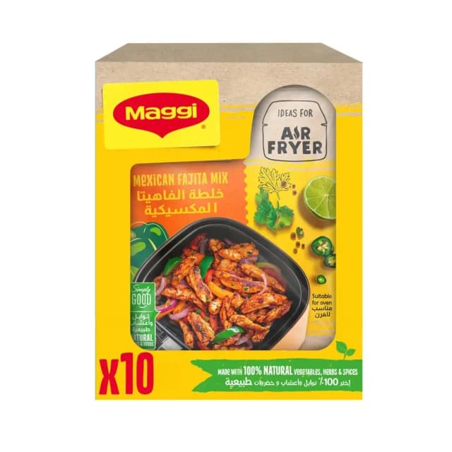 Maggi Mexican Fajita Mix 65gx10 Pieces