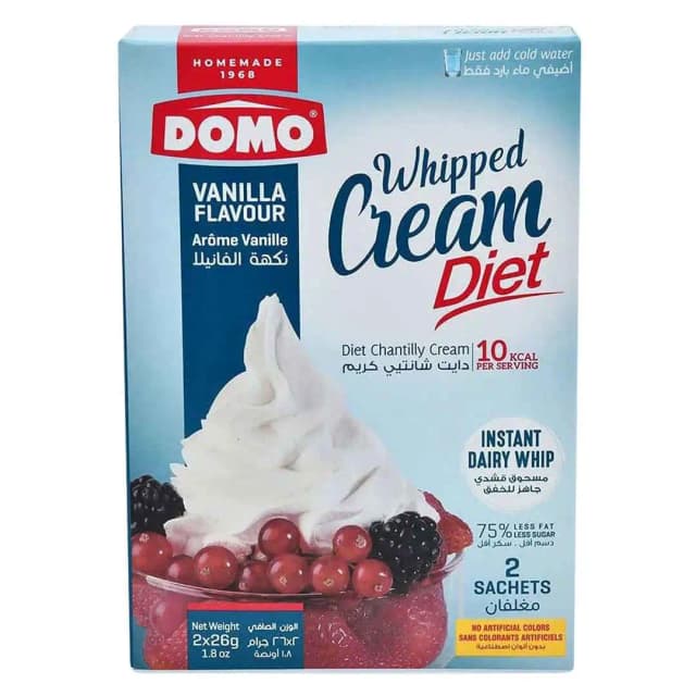 DOMO DIET CHANTILLY CREAM 52G