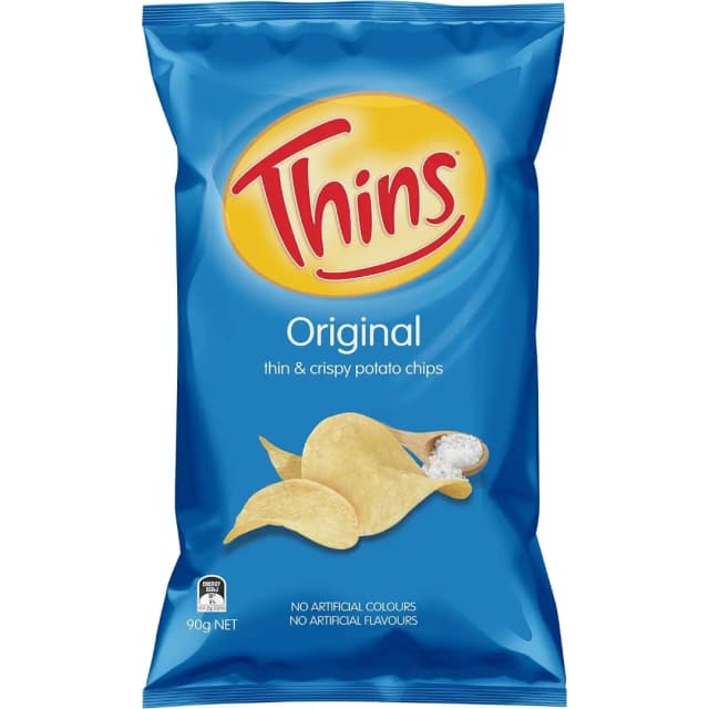 Thins Potato Chps Original 90G