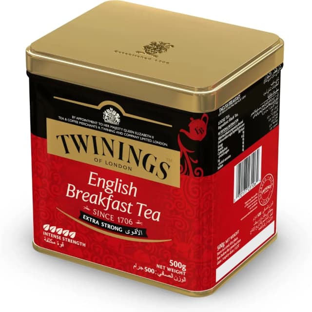 Twinings English Breakfast Extra Strong Black Loose Tea 500g