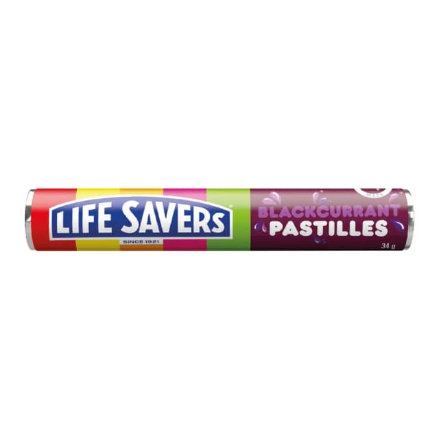 Life Savers Blackcurrant Pastilles 34g
