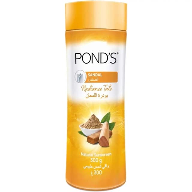 Ponds Sandal Radiance Talcum Powder With Natural Sun Protection 300g
