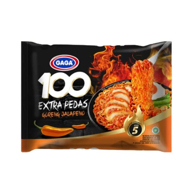 Gaga Noodles 100 Jalapeno 85g