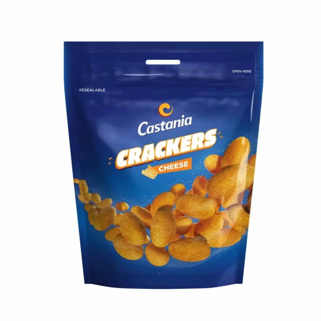 CASTANIA CRACKERS NUTS CHEESE 100G