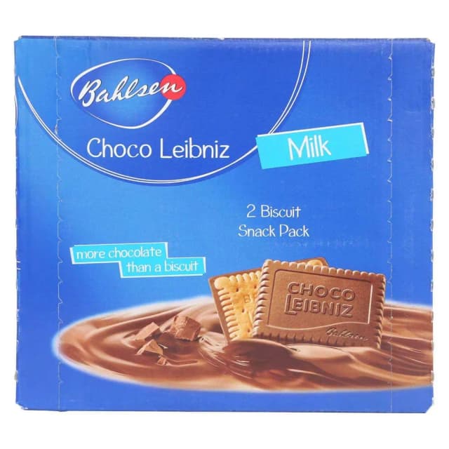 Bahlsen Leibniz Chocolate Biscuits 27.5gx30 Pieces