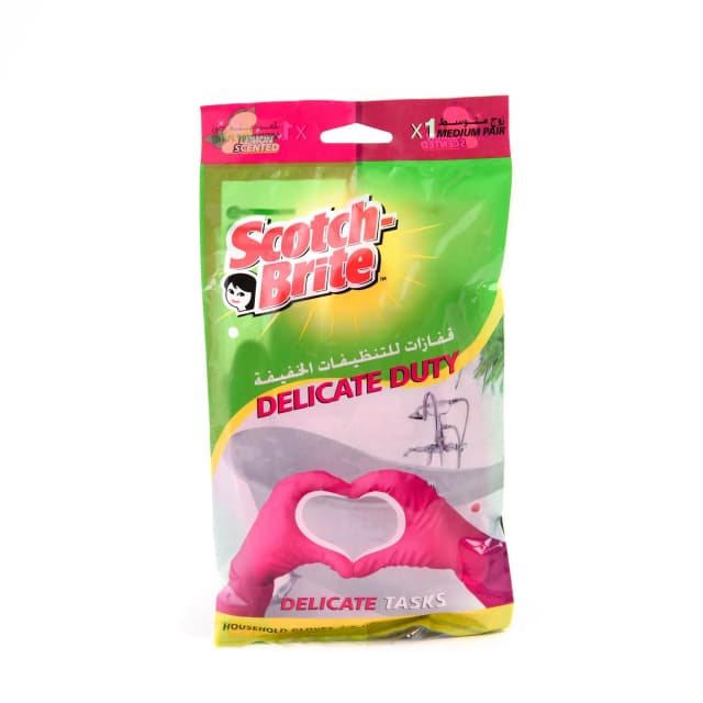 Scotch-Brite Gloves Delicate Medium 1 Pair