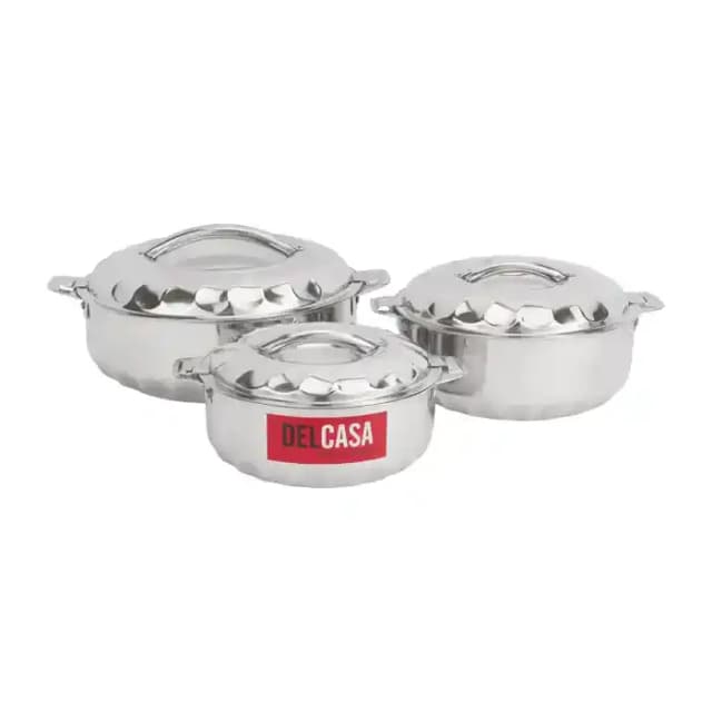 Del Casa Stainless Steel Hotpot 3-Piece Set DC3525