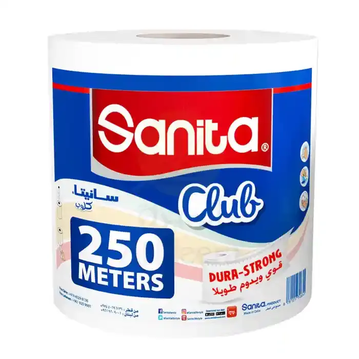 SANITA CLUB MAXI ROLL 250MTR