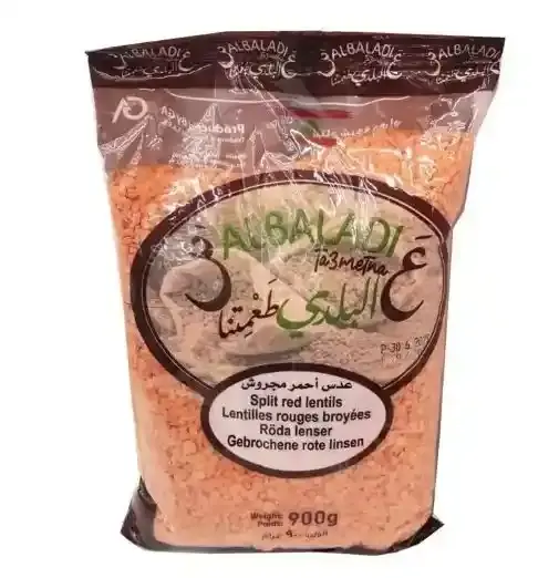 ALBALADI SPLIT RED LENTILS 900G