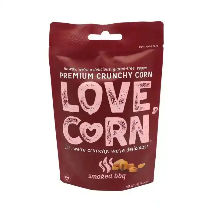 Love Corn Premium Roasted Corn Snack Smoked Bbq 45G