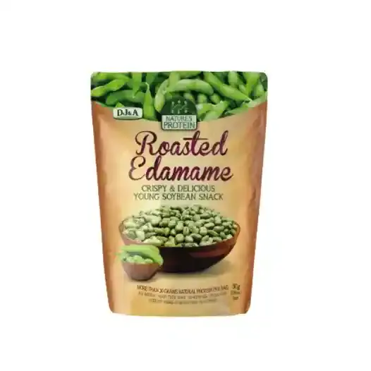 DJ&A Snack Nature's Protein Roasted Edamame 50 g
