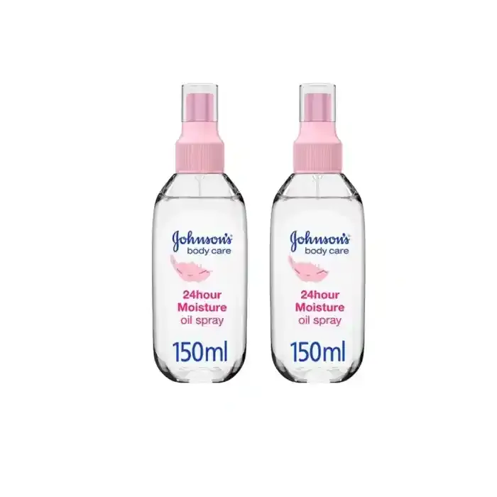 Johnson's Oil Spray Naturally Soft 150ml x 2