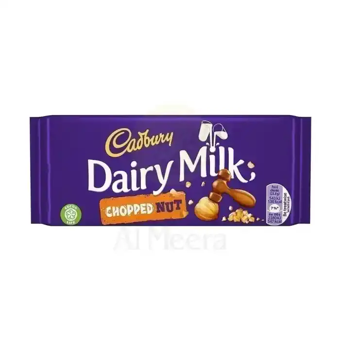 CADBURY DM CHOPPED NUT CHOCO BAR 95G