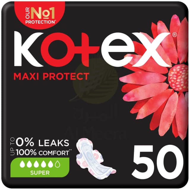 Kotex Maxi Protect Super with Wings 30Pads
