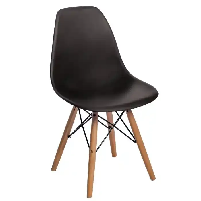 MQ PLASTIC MF CHAIR- WENGE 455-WEN