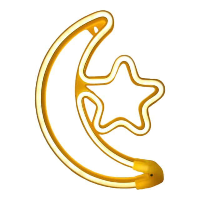 Nasma Decor Light Moon Star Small