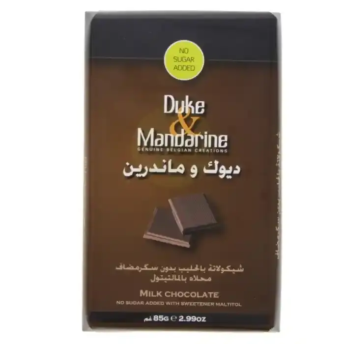 DUKE MANDARINE NSA MILK CHOCO 85G