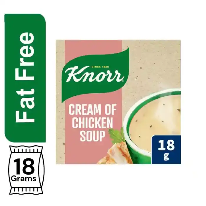 KNORR CUP A SOUP CREAM OF CHICKEN 72G