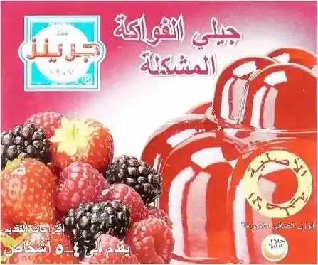 GREENS JELLY MIXED FRUIT 85G