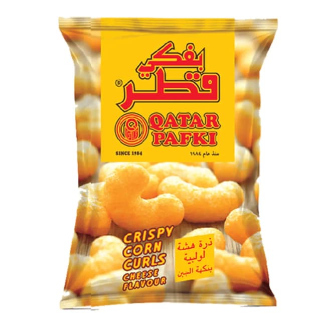 Qatar Pafki Crispy Corn Curls 15g