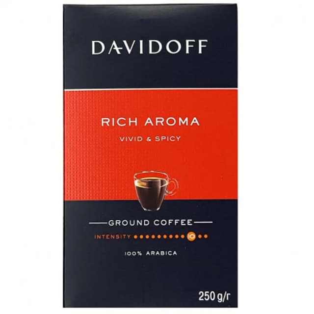 DAVIDOFF RICH COFFEE RA 250GM