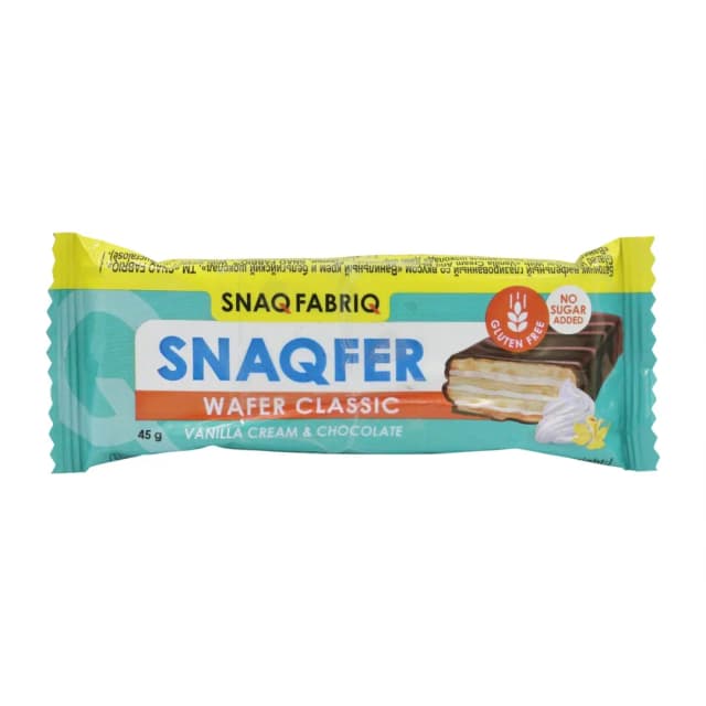Snaq Fabriq Wafer Vanilla Cream & Chocolate 45g