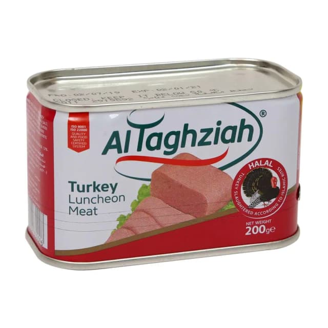 Al Taghziah Turkey Luncheon Meat 200g