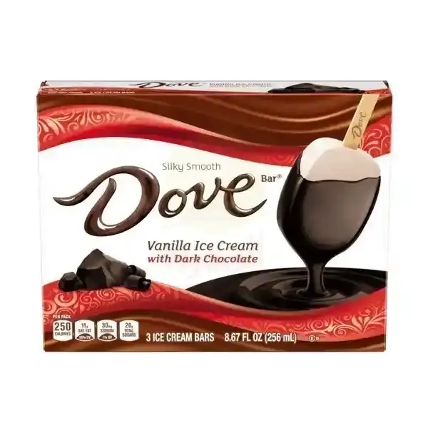 Dove Bar Choco Ice Cream with dark chocolate 85Ml