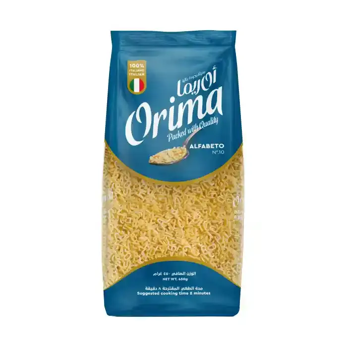 Orima Macaroni Alfabeto No.10 450G