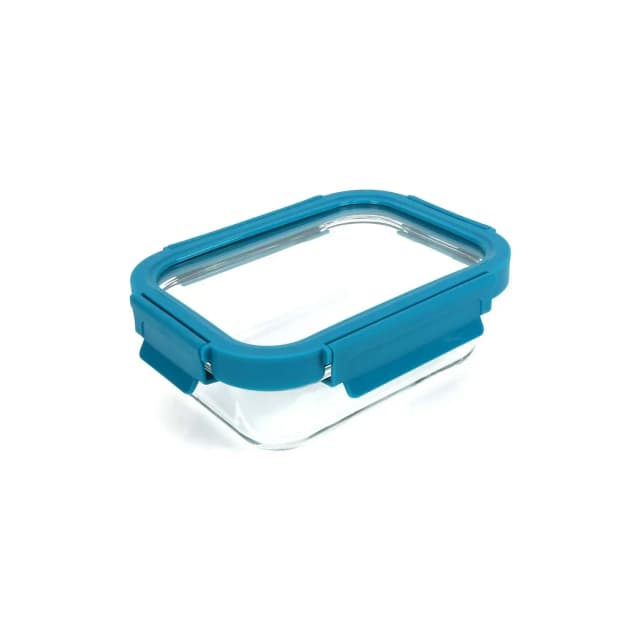 Royal Blue Glass Foodsaver Rectangular 370ml
