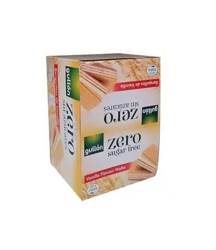Gullón Sugar Free Vanilla Wafer 60gx12 Pieces