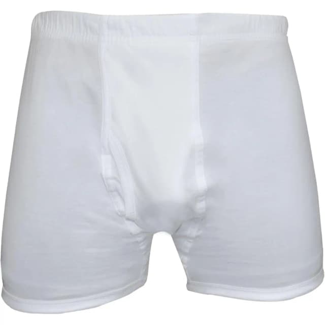 Cottonil Men's Boxer Brief White 4XL