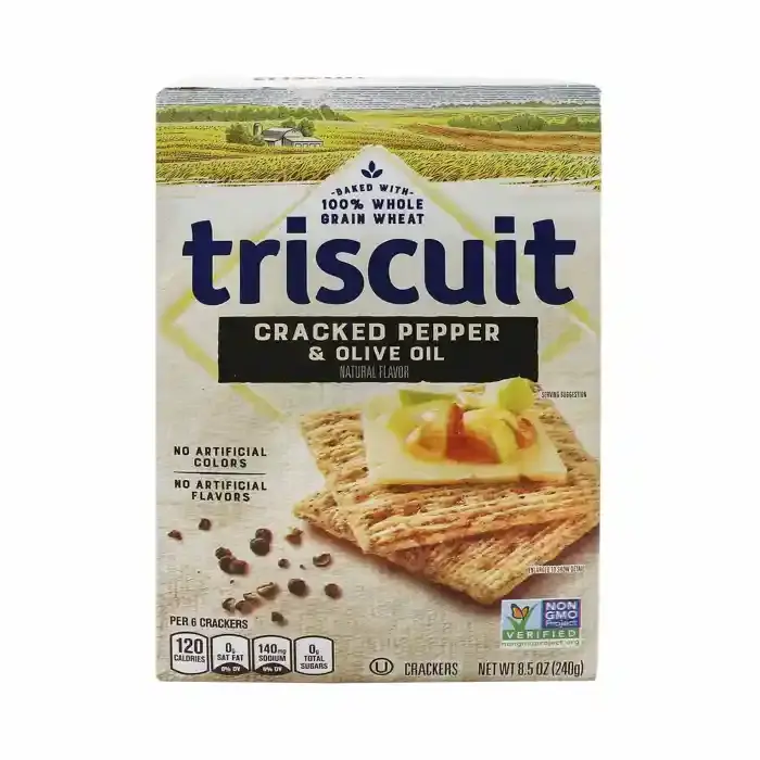 Nabisco Triscuit Crackd Pep & O/Oil 241G