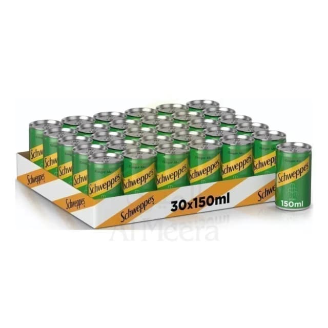 Schweppes Ginger Ale 150mlx30 Pieces