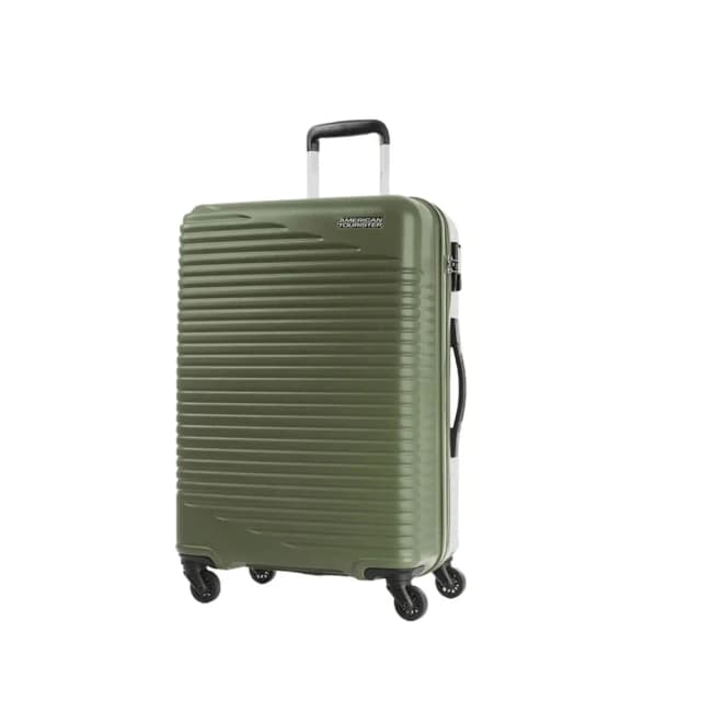 American Tourister Sky Park 4-Wheel Hard Trolley Green 68 cm