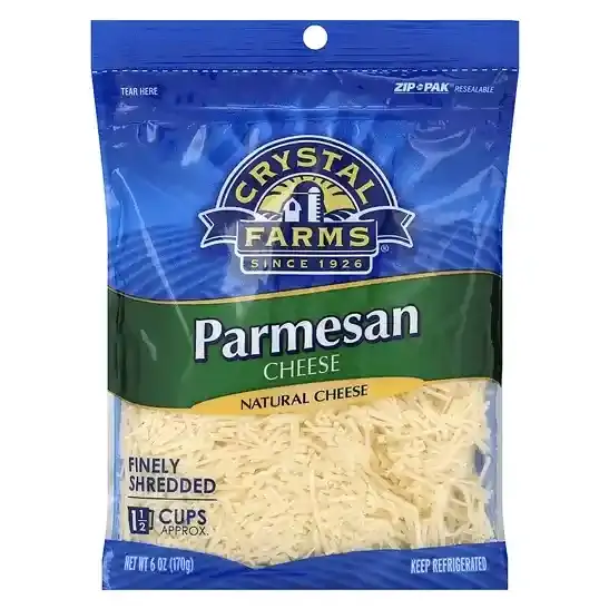 Crystal Farm Fine Shrd Parmesan Chs 155G