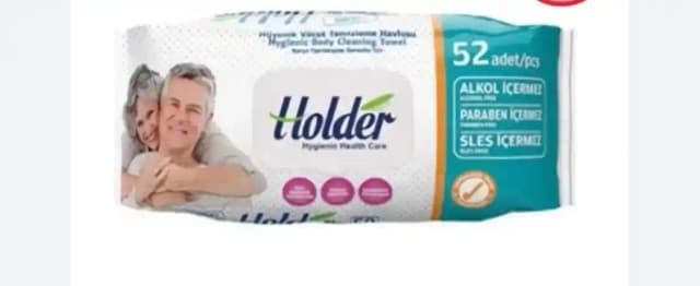 Holder Hygienic Adult Wet Wipes 52S