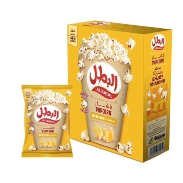 البطل فشار بالزبدة 14غم