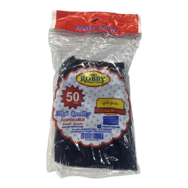 Robby Teaspoon Plastic 50 pcs