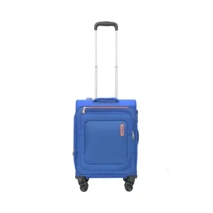 At Duncan 4W Soft Trolley 55Cm Blue