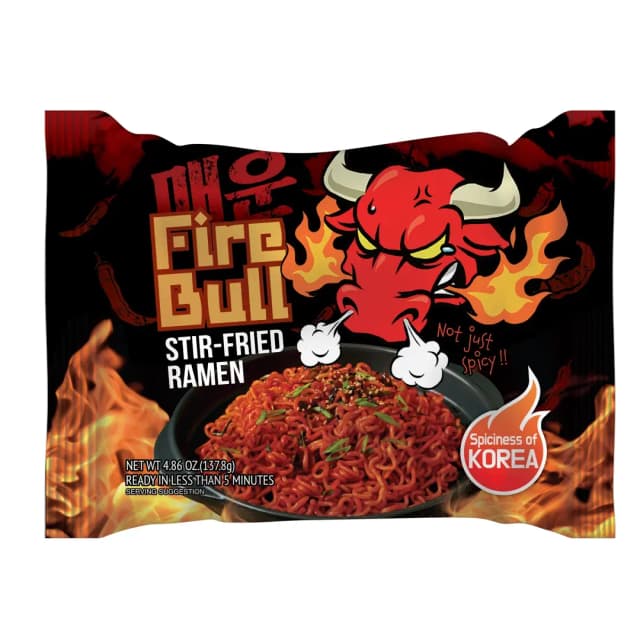 Fire Bull Noodles Orig 137.80g