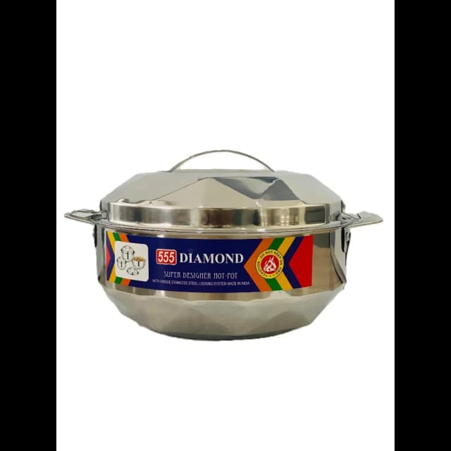 XPO Stainless Steel Diamond Hot Pot 1500 ml