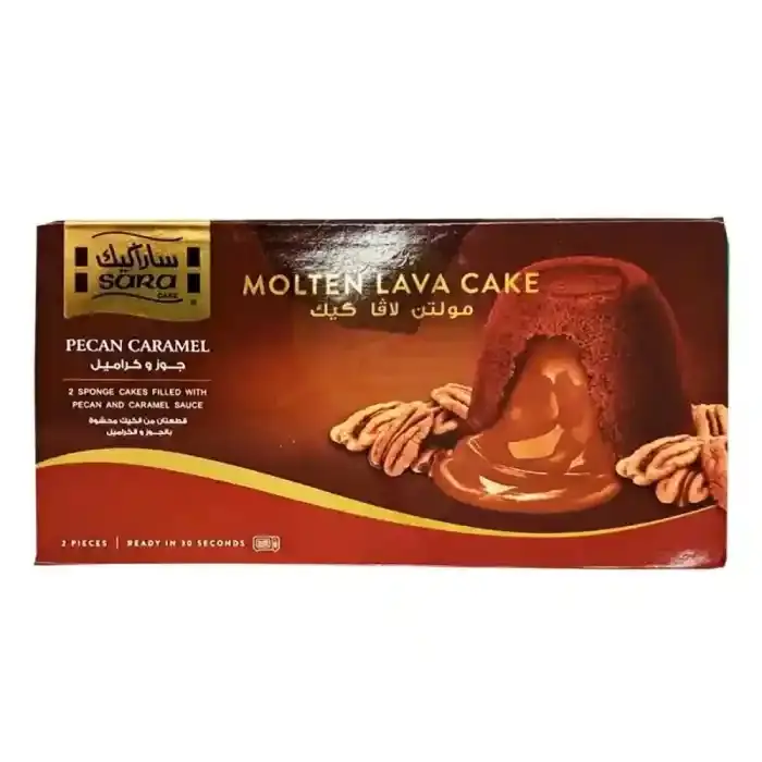 SARA MOLTEN LAVA CAKE PECAN CARAMEL 190G