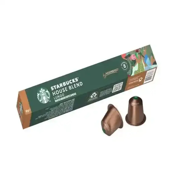 STARBUCKS HOUSE BLEND LUNGO CAPS 103G