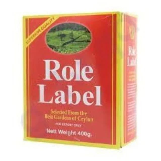 ROLE LABEL TEA POWDER 450GM