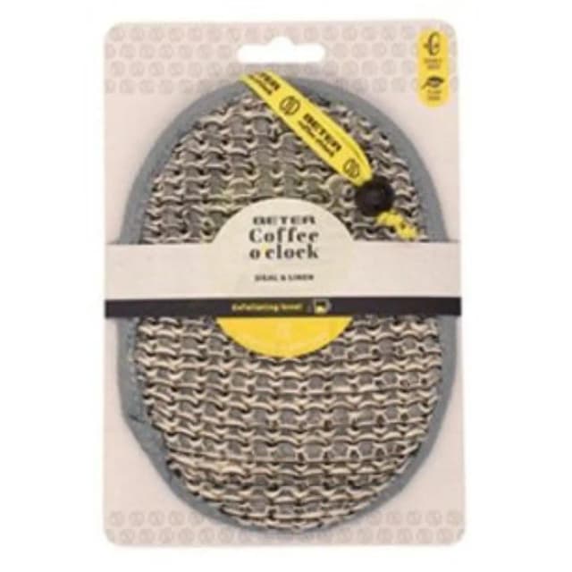 Beter Coffee Bath Sponge Sisal & Cotton