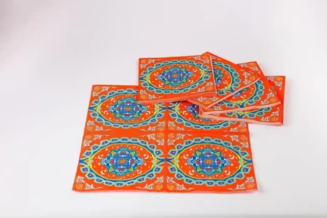 Bgd Napkin 2Layers Colorful 1211-1