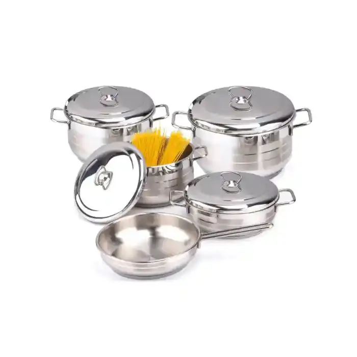 Bonera Stainless Steel Cookware Set 9Pcs