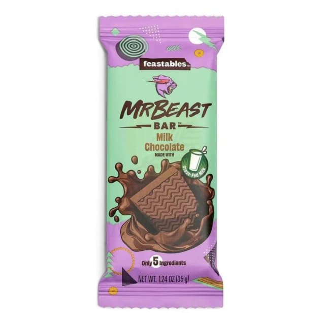 Mr Beast Milk Chocolate Bar 35g